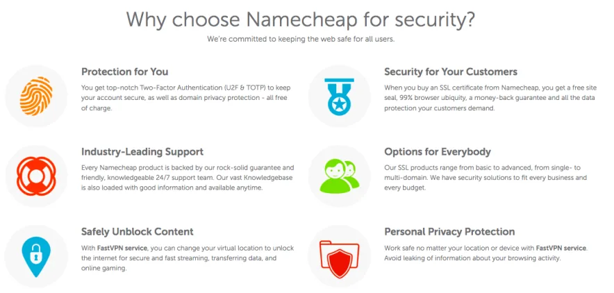 Features That Make Namecheap a Top Choice